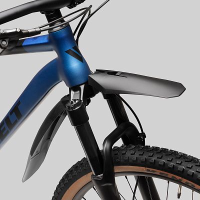 Превью Крыло 27.5" Крыло велосипедное переднее CLUXX Scape 26"-29" Black/Grey